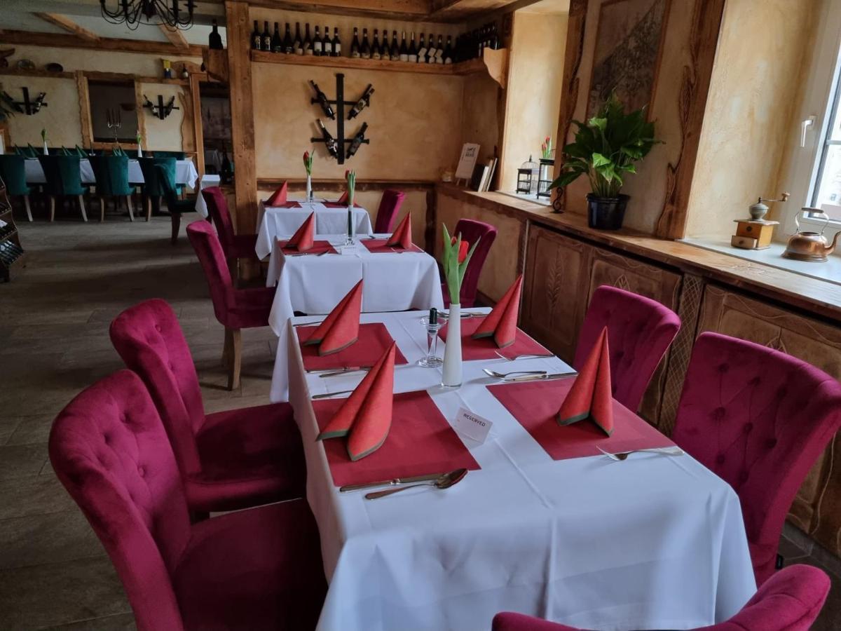 Hotel Und Pension Al Dente Nunchritz Luaran gambar
